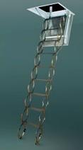 картинка Чердачная лестница FAKRO LST металлическая термоизоляционная от магазина РУФФО