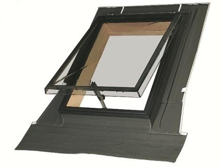 картинка Окно-люк FAKRO WSZ для выхода на крышу в комплекте с универсальным окладом от магазина РУФФО