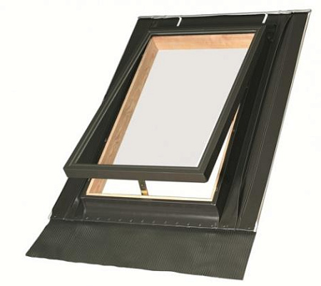картинка Окно-люк FAKRO WGI для выхода на крышу в комплекте с универсальным окладом от магазина РУФФО