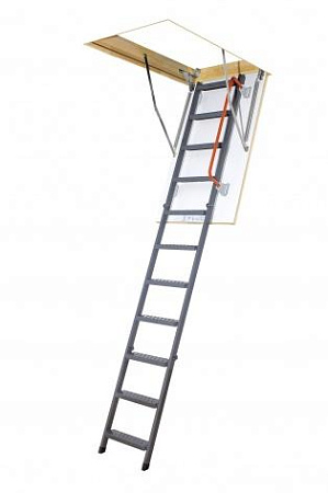 картинка Чердачная лестница FAKRO LMK cкладная металлическая от магазина РУФФО