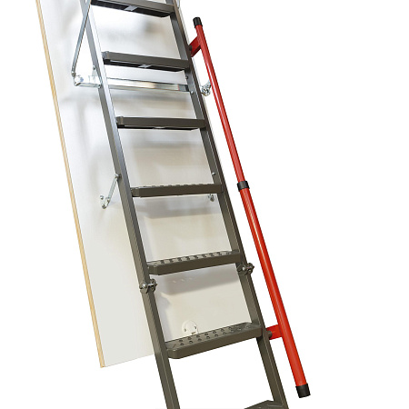 картинка Чердачная лестница FAKRO LMP металлическая для помещений с высокими потолками от магазина РУФФО