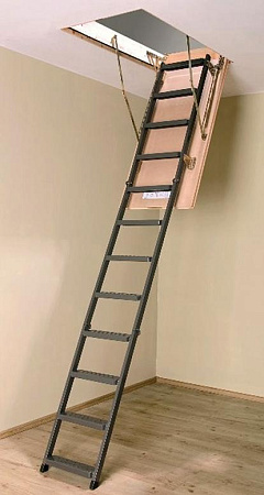 картинка Чердачная лестница FAKRO LMS складная металлическая от магазина РУФФО